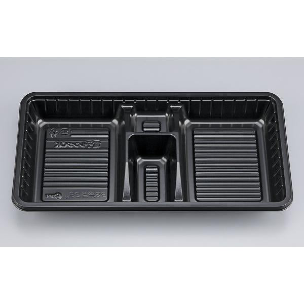 【蓋付き】BS弁当29(黒) 【本体800枚・蓋800枚セット】